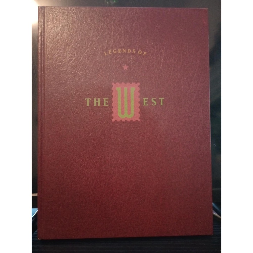 Legends of the West 29¢ U.S. Commemorative Stamp Collection Hardcover Book